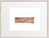 Kamonegi Seattle Watercolor Hand Drawing