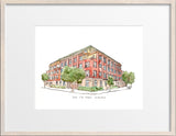Customized Home Portrait Original Hand Drawing (Condo Building)