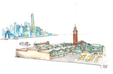 Hoboken with Manhattan