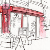 Les Enfants de Bohème, Lower East Side, New York (Red and White)