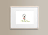 Your Pet Illustration 12 x 16"