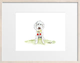 Your Pet Illustration 5 X 7"