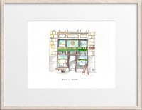 Puffy's Tavern, New York City Drawing - LIMITED EDITION