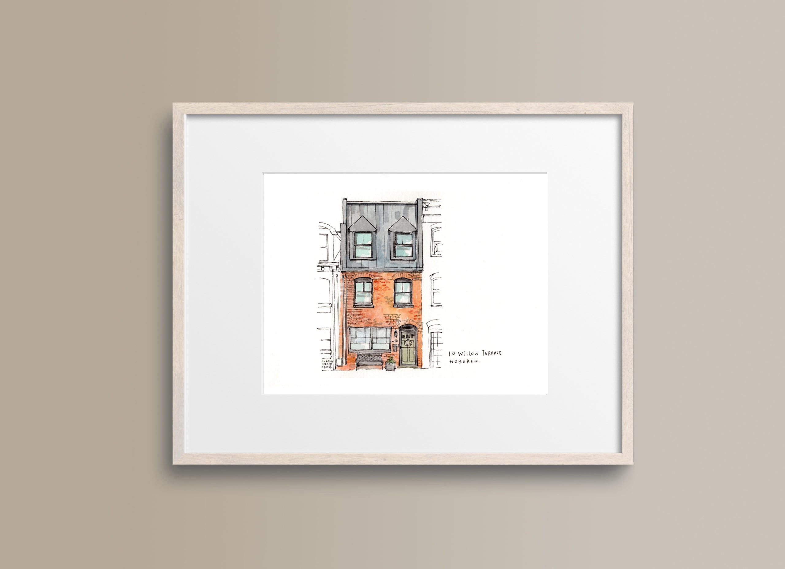 Home, Building, Restaurant, Venue Custom Drawing