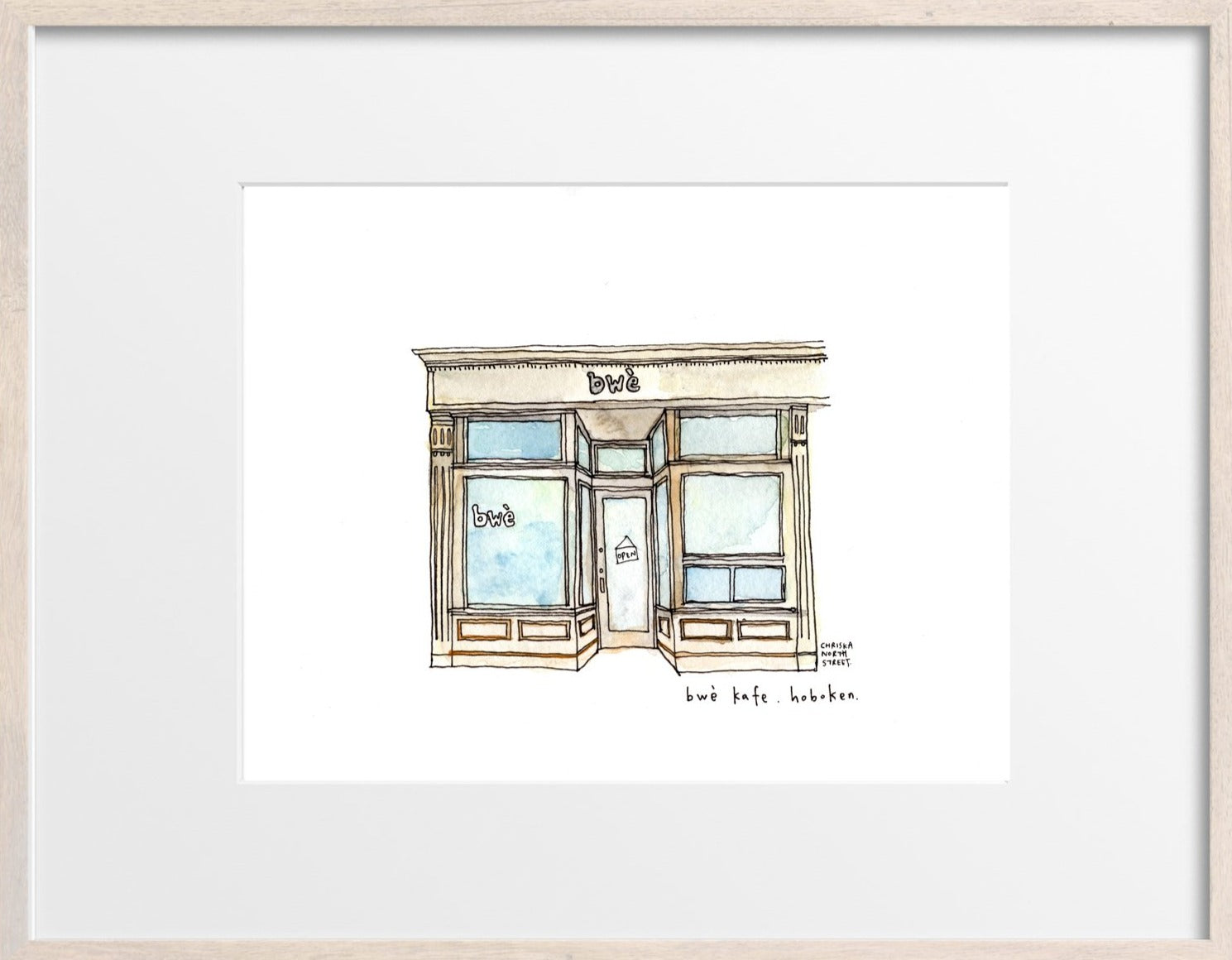 Bwe Kafe, Hoboken