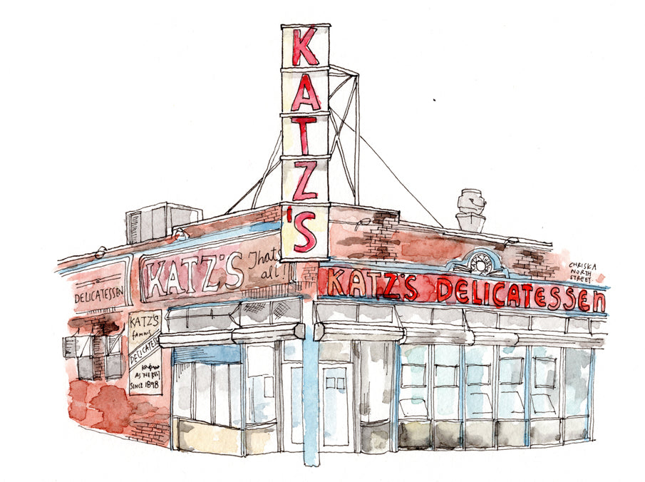 Katz's Delicatessen, Lower East Side, New York