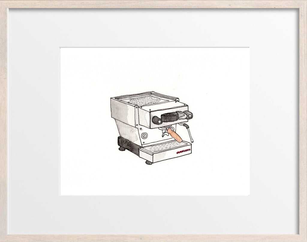 Expresso Machine Drawing