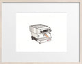 Expresso Machine Drawing
