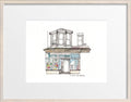 Original Hand Drawing - Little City Books, Hoboken
