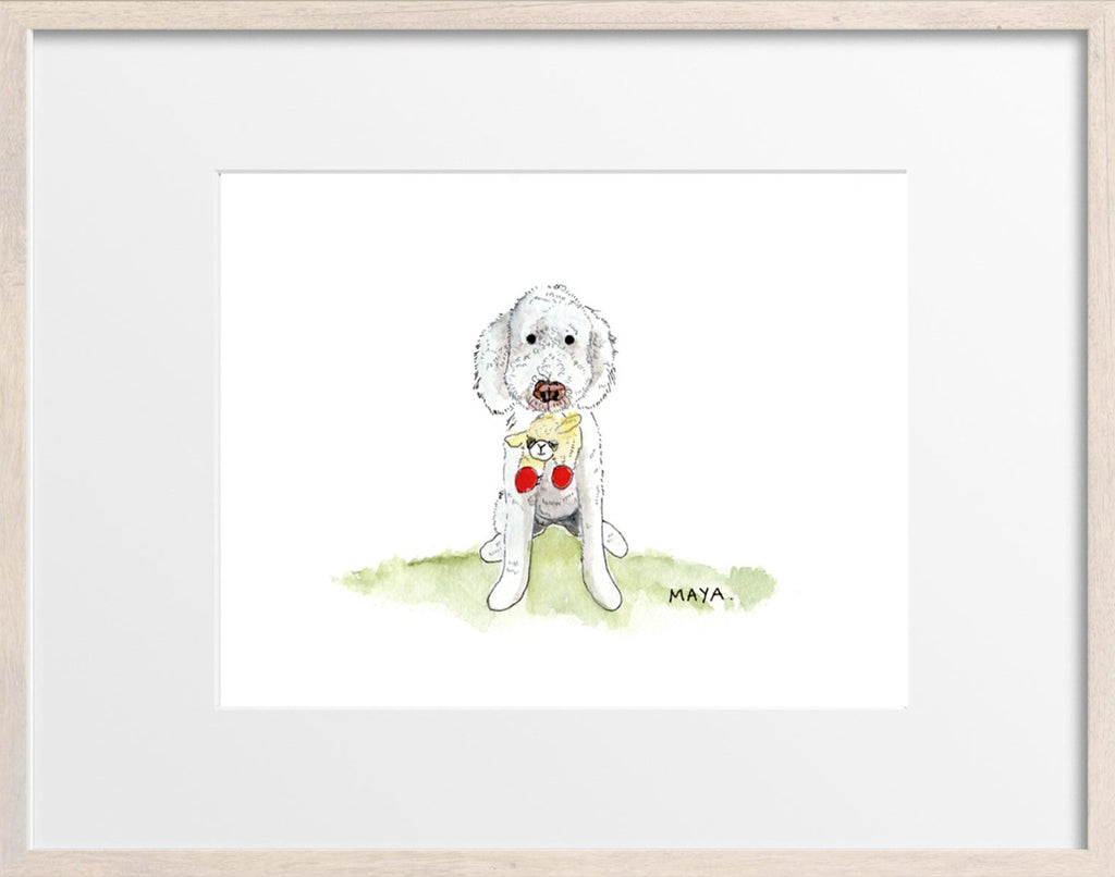 Your Pet Illustration 5 X 7"