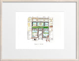 Puffy's Tavern, New York City Drawing - LIMITED EDITION