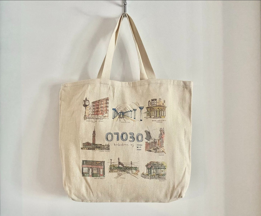 Hoboken 07030 Tote Bag