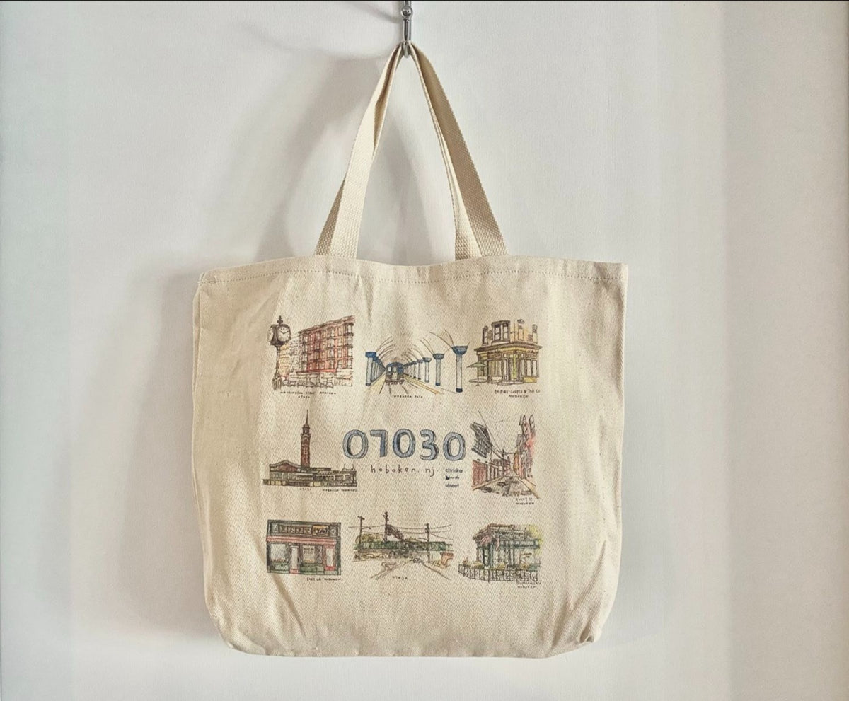 Hoboken 07030 Tote Bag