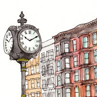The Clock at Washington Street, Hoboken
