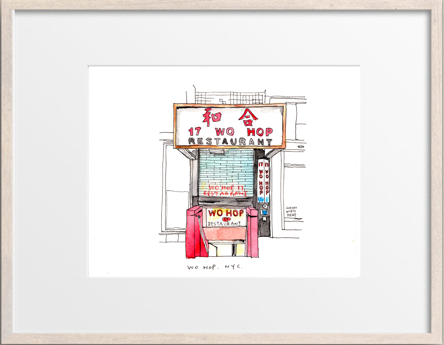 Wo Hop Restaurant, Chinatown, New York