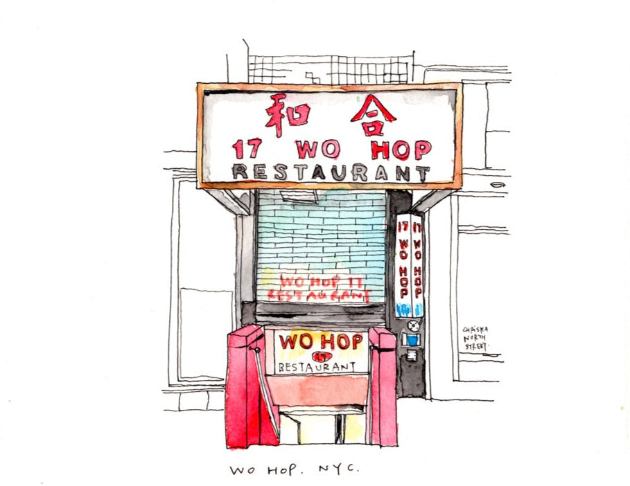Wo Hop Restaurant, Chinatown, New York
